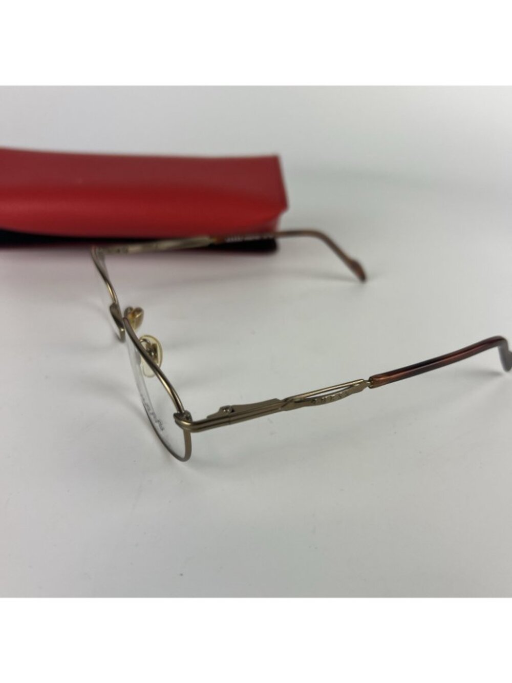 Guess GU4064 Eyeglasses Frames Gold Italy Authentic with Case - Picture 3 of 7